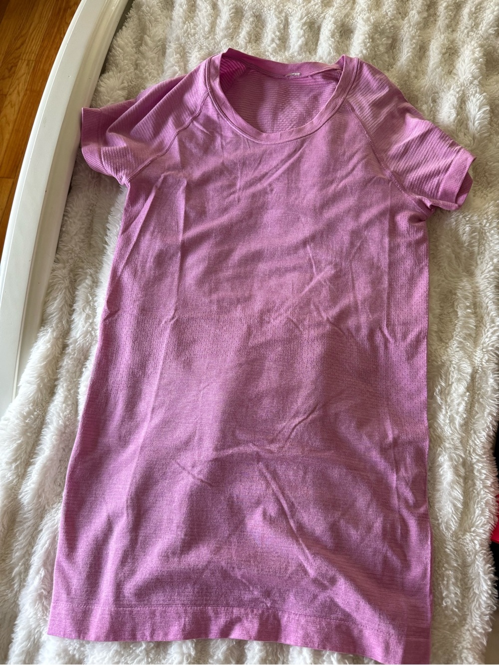 lululemon athletica Pink Short Sleeve Workout Top